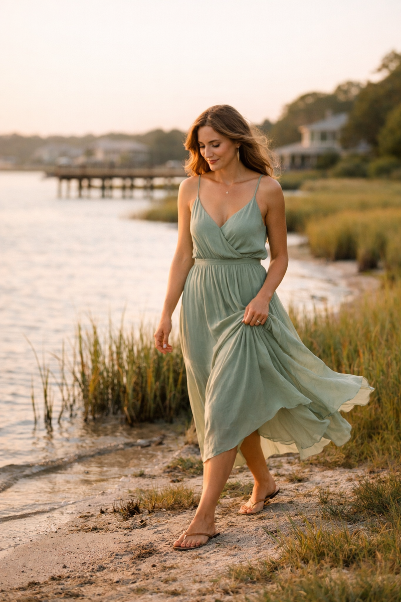 What to Wear to a Coastal Wedding (Guest + Bride Guide for Beach & Lowcountry Weddings)